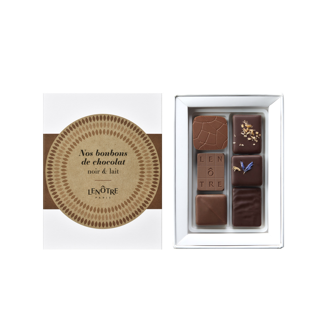 プラリネ・ガナッシュアソート6個入/3,456円(税込)