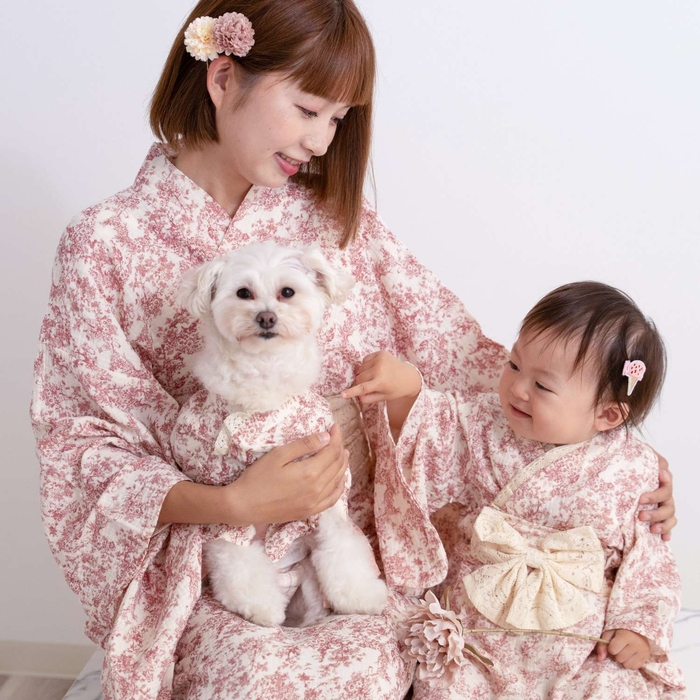 ピンクでのおそろい