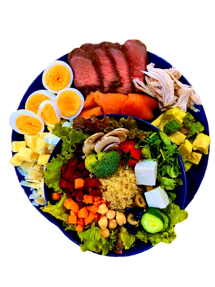 アボカド&ノンビーガンセット