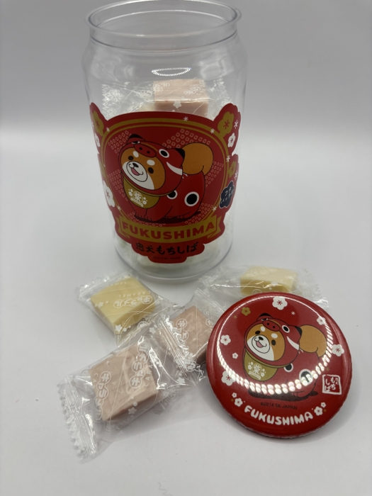 缶バッジ付きキャラメル