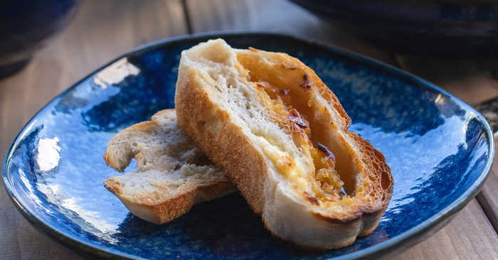 Re-食器 紺青(使用例2)