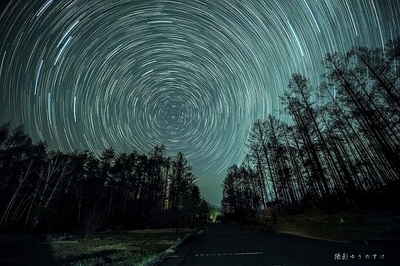 木曽の星空