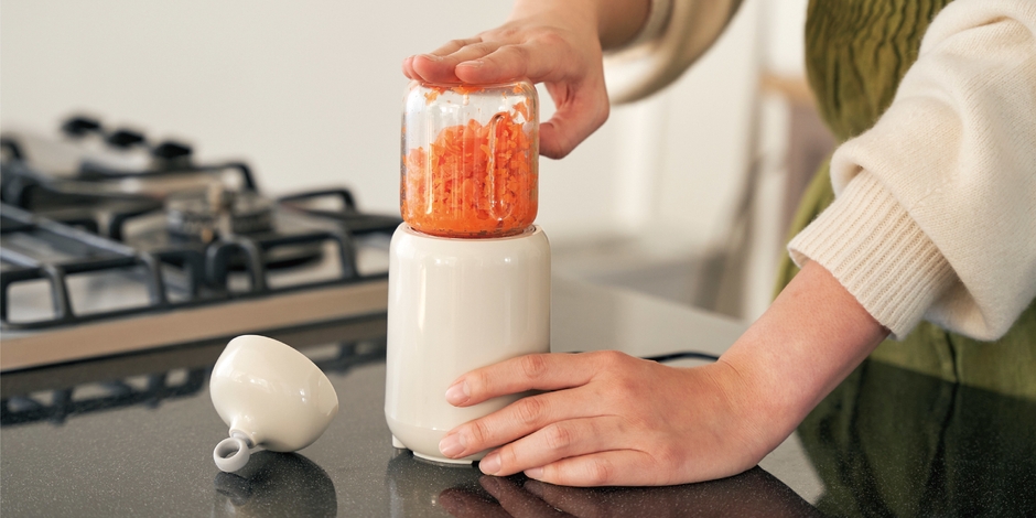 高速回転で撹拌