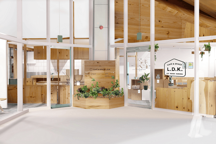 「CAFE & SPACE L.D.K.」店頭イメージ