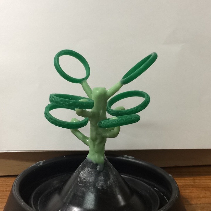 レジンのプラチナダイレクトキャスト(鋳造) 