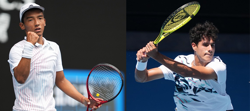 ブルーノ・クズハラ選手、アドルフォ ダニエル・バレホ選手と ブルーノ・クズハラ選手、アドルフォ ダニエル・バレホ選手と