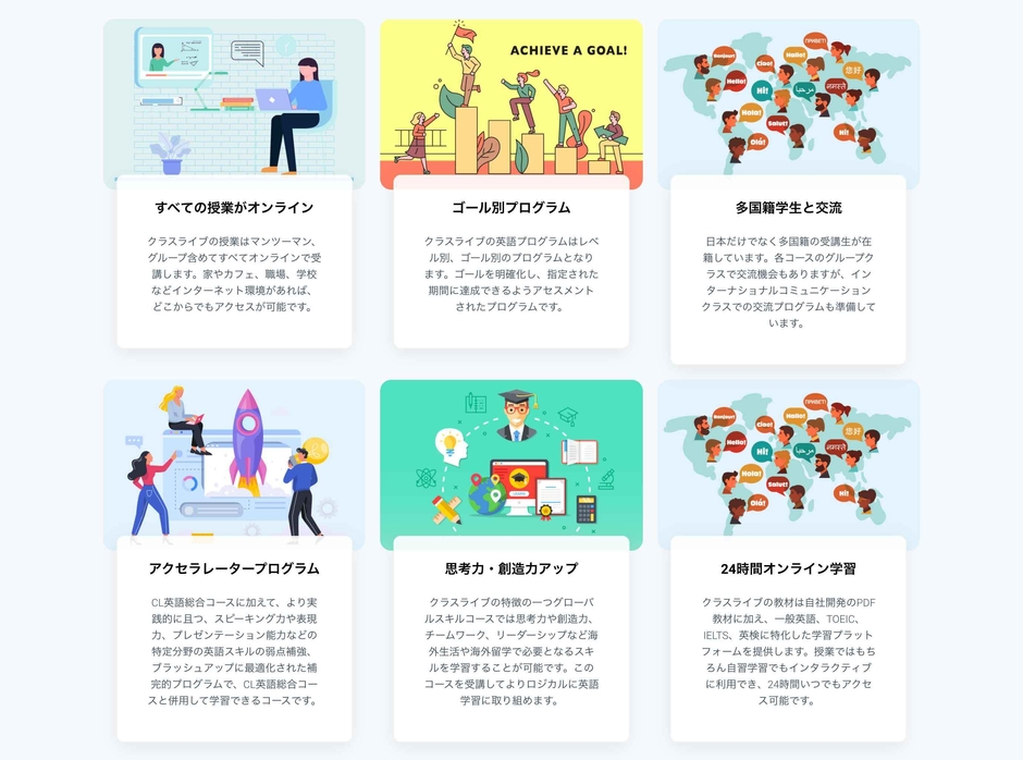 クラスライブの研修概要