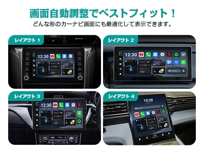 画面自動調整でベストフィット！