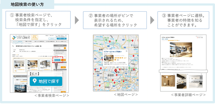 地図検索の使い方