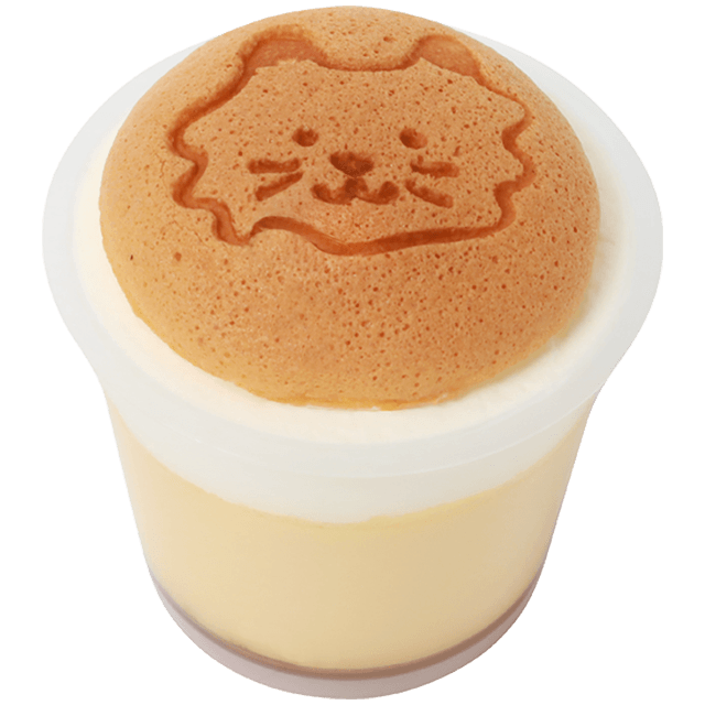 ぷりにゃんカステラプリン(390円+税)