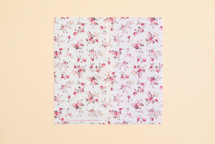 マスクケース見開きの様子