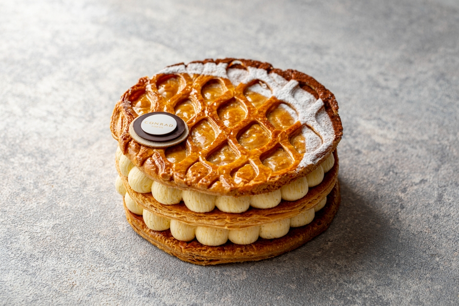 「コンラッド東京」「ミルフィーユバナーヌショコラ」アントルメ6,500円