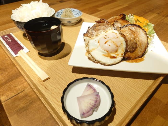 常陸の輝き　チャーシュー定食