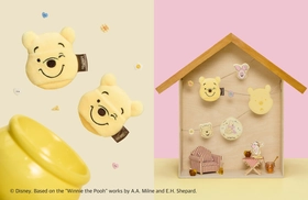 コスメブランドミルフィーからくまのプーさんデザインのパフが
2026年2月19日より数量限定で販売開始