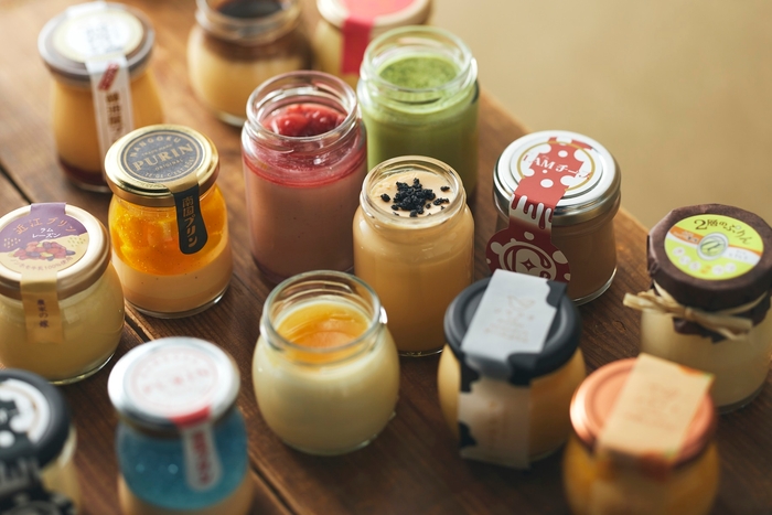 『ときめく!プリン』お取り寄せコーナー