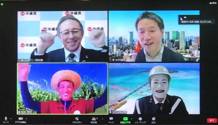 玉城デニー知事と記者会見(2020/12/25)