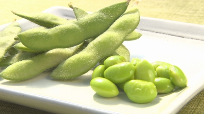 一粒一粒が大きく甘みが強い「枝豆」