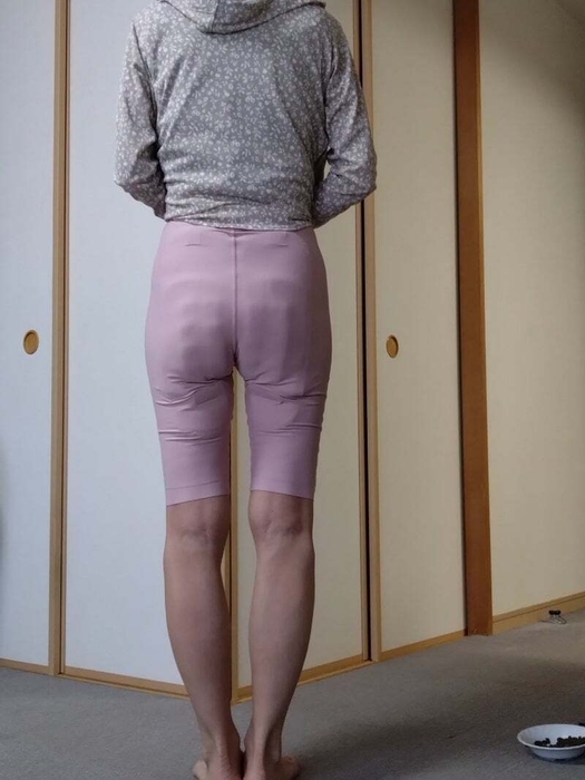 女性お尻の幸せ履いている写真