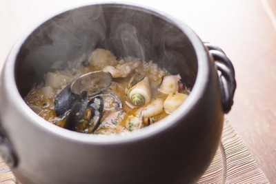 幡多バル名物 アロス幡多海鮮&宗田節仕立て