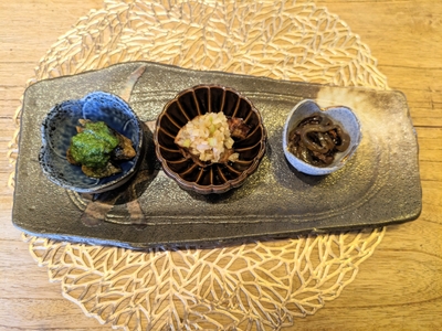 前菜３種