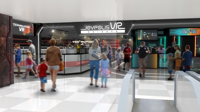 JOYPOLIS VR SHIBUYA完成イメージ