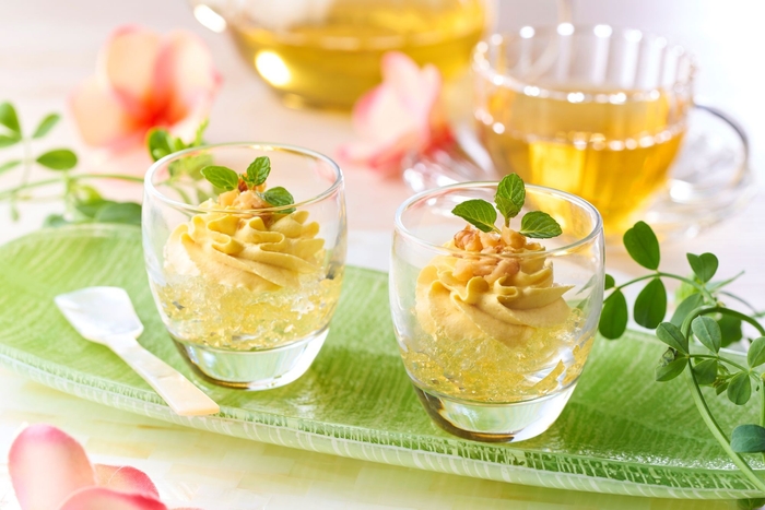 徳島県産木頭ゆずのムース