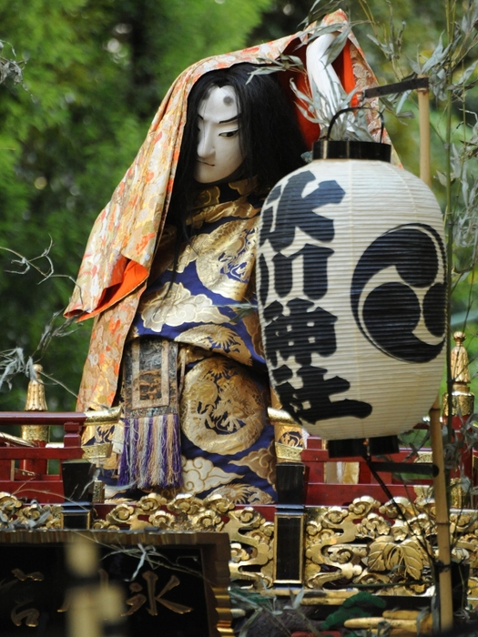 山車人形 日本武尊［NPO法人赤坂氷川山車保存会(赤坂新町五丁目町会)蔵］