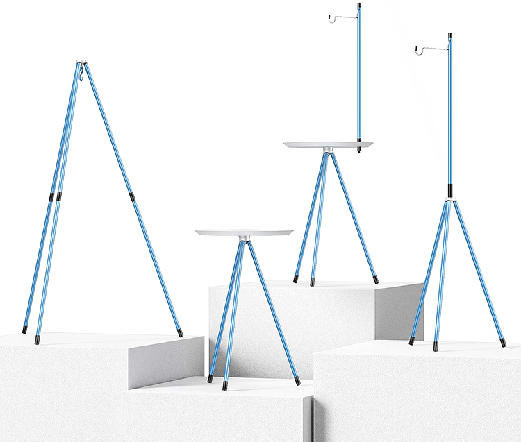 軽量かつ多機能なギア