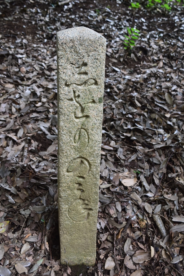 石柱「下折峯(しをりのみね)」