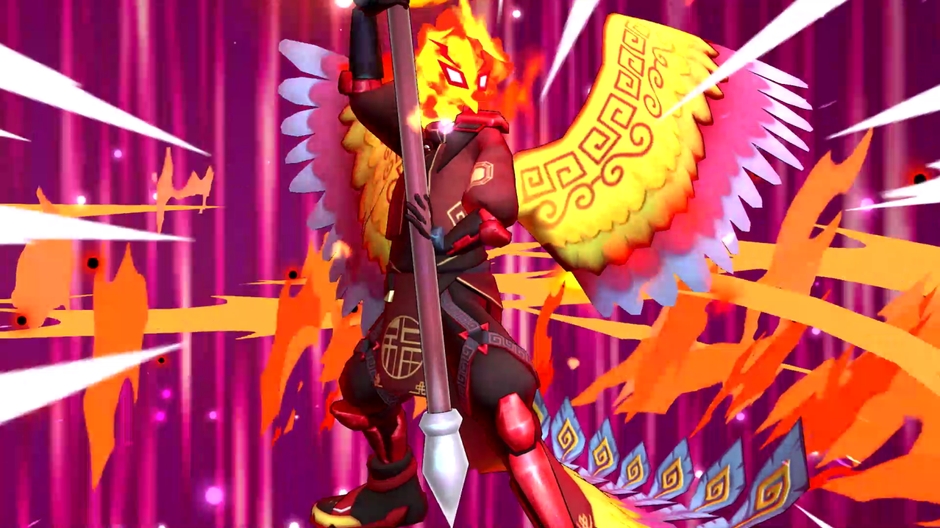 タベガミによる必殺技発動