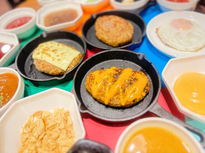 自分好みのハンバーグを!「 」空白ハンバーグ