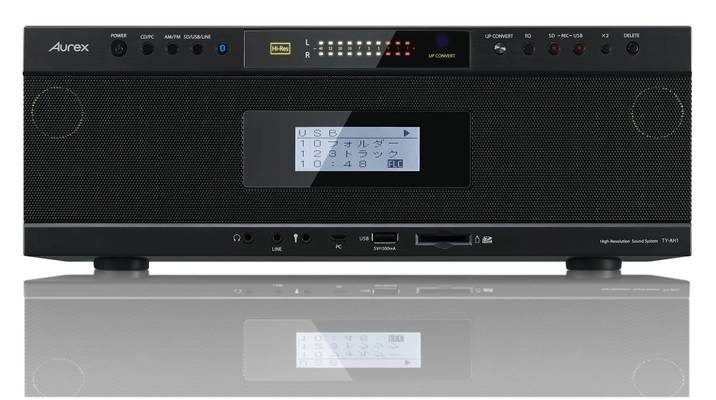 カセットでもハイレゾ相当の音質を再現できる、 CDラジオカセットレコーダー発売