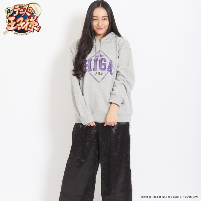 新テニスの王子様×SPINNS カレッジロゴパーカー(比嘉)