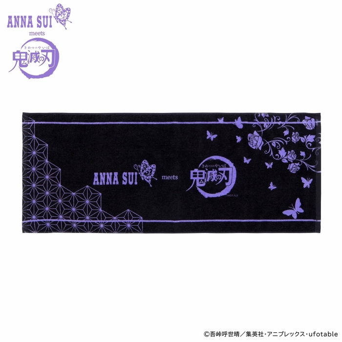 鬼滅の刃×ANNA SUI　フェイスタオル