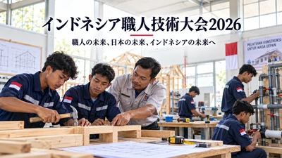 「10年後も、日本に職人がいる未来を。」 ROY株式会社、インドネシア職人技術大会2026を開催
