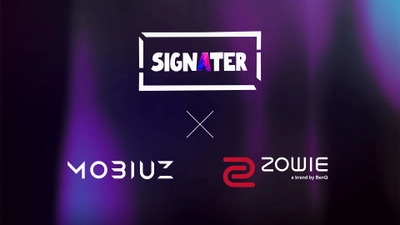 BenQ「MOBIUZ」「ZOWIE」ブランドが メディアプロジェクト「Signater」とスポンサー契約を締結　 ～ ゲームの魅力や楽しみ方を広く発信し、 メインストリームに押し上げる活動を支援 ～