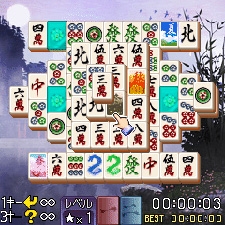 上海パズルDXIV　ゲーム画面