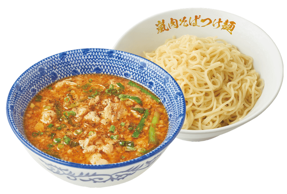 嵐肉そばつけ麺 ちょび辛味(税込980円)