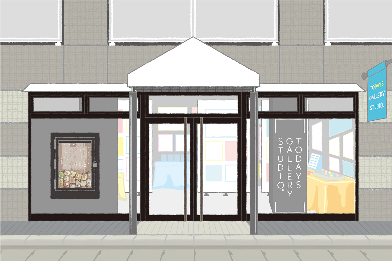 TODAYS GALLERY STUDIO. FUKUOKA 外観イメージ