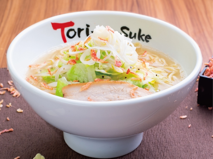 野菜たっぷり塩ラーメン (700円+税)