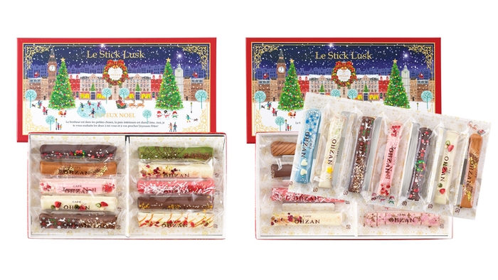 スティックラスクは10本入と15本入の2種類