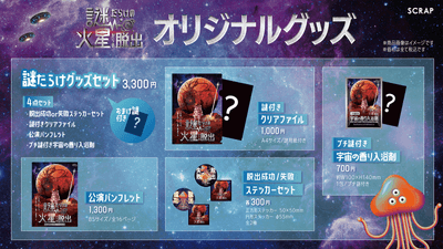 謎だらけの火星からの脱出グッズ