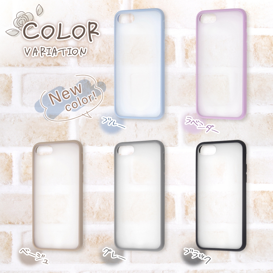 マットハイブリッドケース SHEER カラー