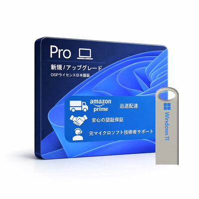 【Windows11 Pro】正規 DSPライセンス日本語版 (インストールUSB付)