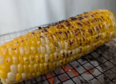その場で焼いてかぶりつき