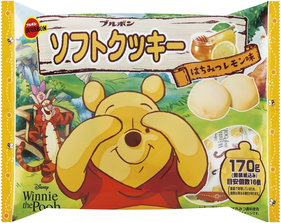 170gソフトクッキーはちみつレモン味(くまのプーさん)
