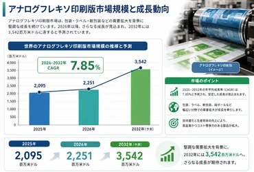 アナログフレキソ印刷版マーケットリサーチ：調査方法・市場動向・業界規模