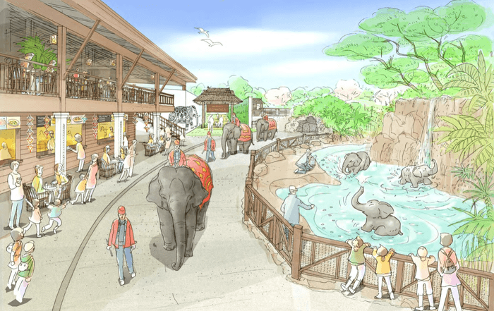 「トビラを開けたら、ゾウがいる!(リニューアルイメージ)」