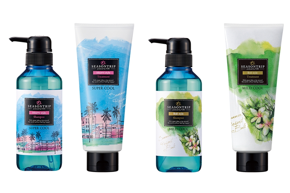 シーズントリップ シャンプー(300ml)&ヘアトリートメント(230g)