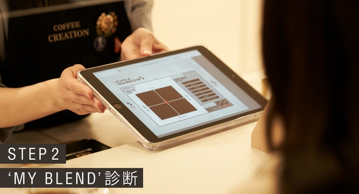 STEP2:'MY BLEND'診断